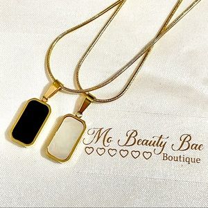 Gold Yin & Yang Necklace